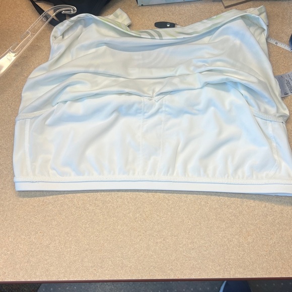 124. ID Ideology Women's Fluid Zebra Printed Cropped Tank Top, Size Large, NWT - Picture 14 of 14